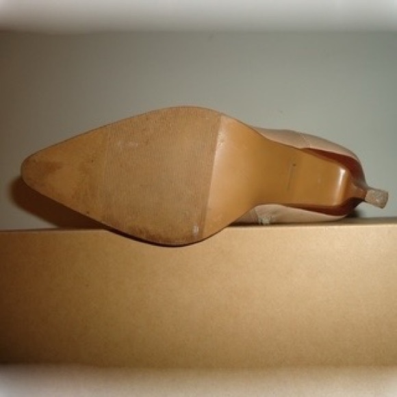 Amanda Smith Beige Heeled Boots - Picture 6 of 6